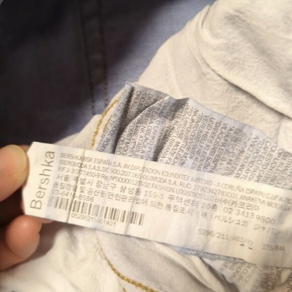 Bershka Jeans Womens 31 Super Skinny Denim Distressed Medium Blue - Picture 7 of 7